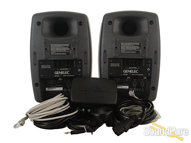 Genelec 8330APM 5" Studio Monitor Pair Dark Grey - Used — image 3