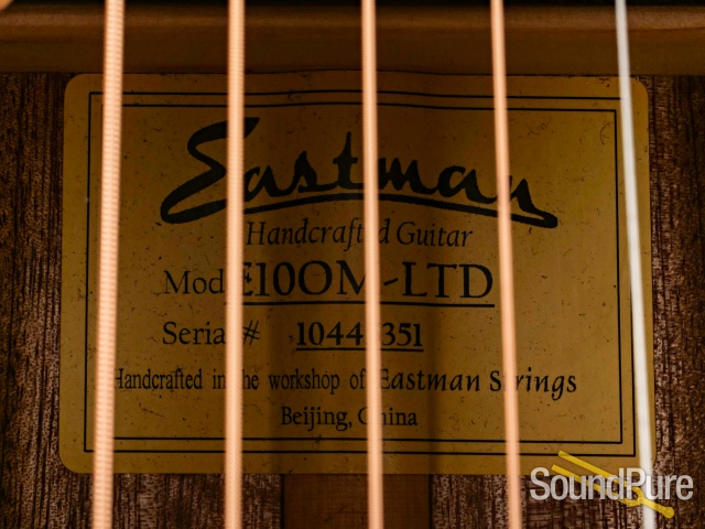 Eastman E10-OM-LTD Guitar #10445351 - Used — image 9