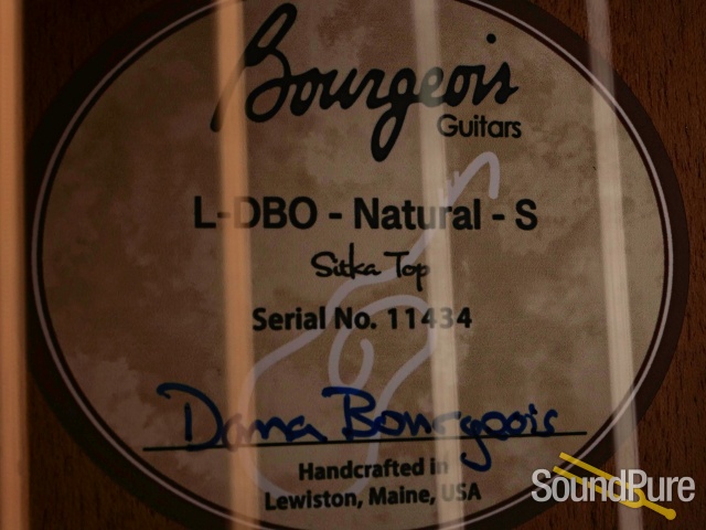 Bourgeois L-DBO-S Guitar #11434 — image 10