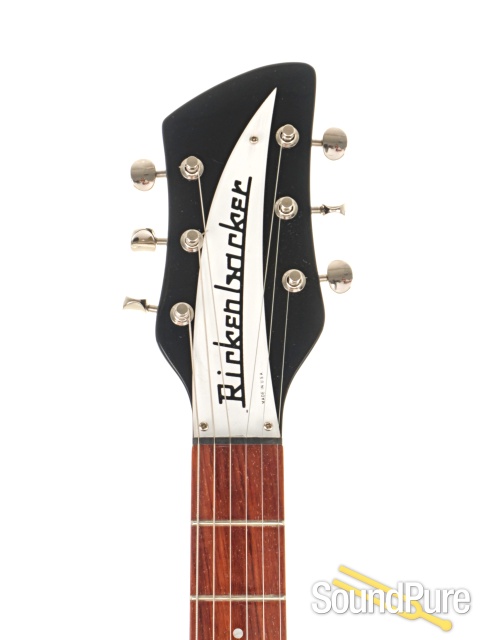 Rickenbacker 350 V63 Liverpool Jetglo Guitar #18529 - Used — image 10