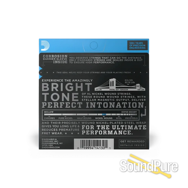 D'Addario EXL125 09-46 Guitar Strings — image 2