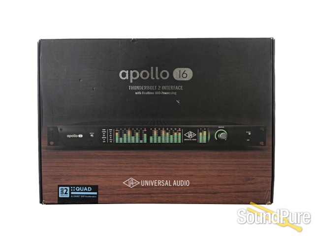 Universal Audio Apollo 16 MkII Quad Thunderbolt 2 - Used — image 2