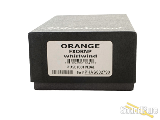 Whirlwind Orange Box Phase Shifter Pedal #PHAS002790 - Used — image 4