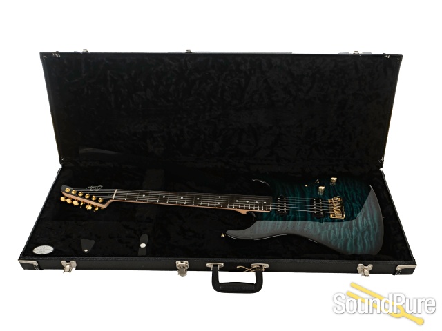 Suhr Standard Thin Burst LE Teal Guitar #89612 - Used — image 8