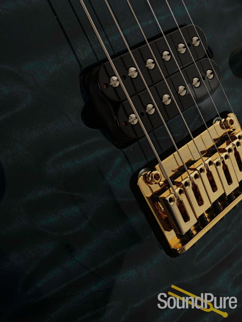 Suhr Standard Thin Burst LE Teal Guitar #89612 - Used — image 9