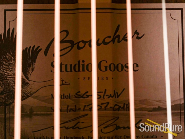 Boucher SG-51-MV Guitar #IN-1707-OMH — image 10