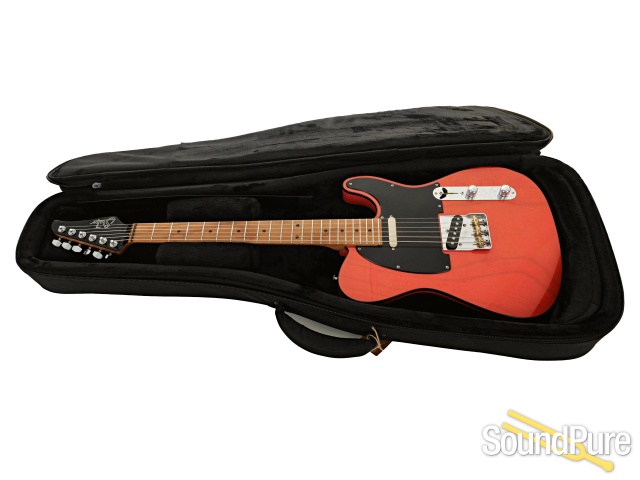 Suhr Classic T Custom Trans Fiesta Red Guitar #89013 - Used — image 7