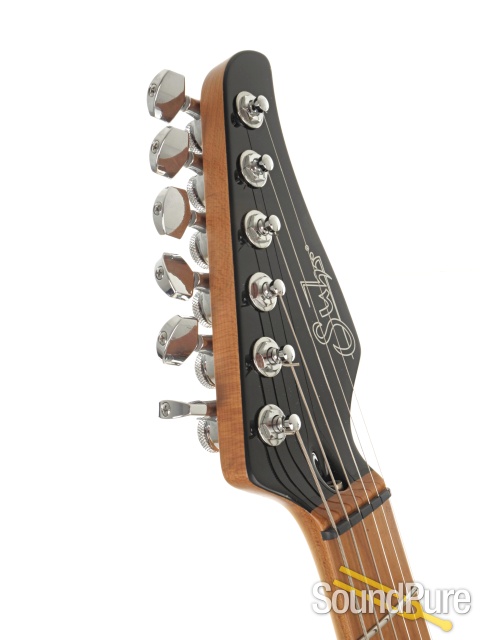 Suhr Classic T Custom Trans Fiesta Red Guitar #89013 - Used — image 9