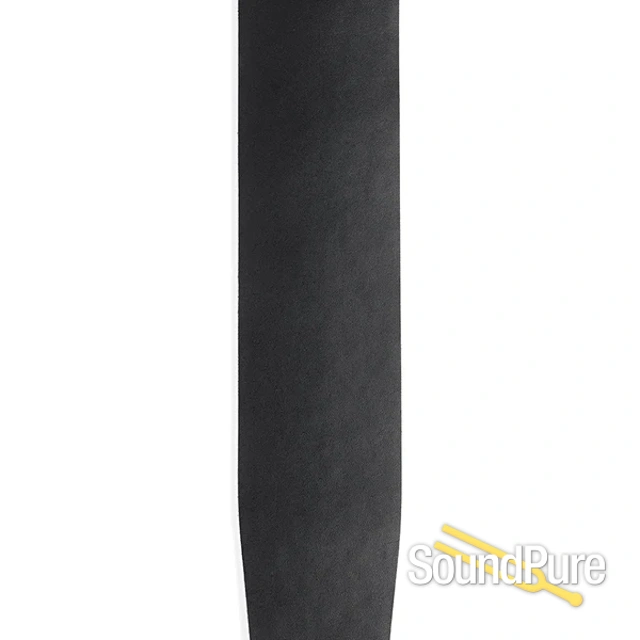 D'Addario Deluxe Leather Guitar Strap - Black — image 3