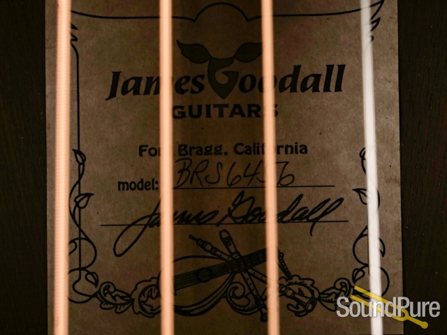 Goodall STD BRS Brazilian Rosewood Guitar #6456 - Used — image 10