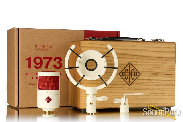 Soyuz 1973 Deluxe Condenser Microphone - Red Velvet Edition