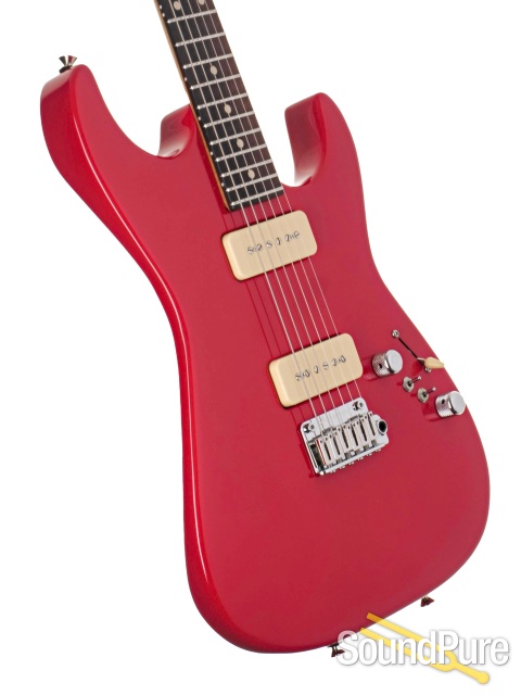 Anderson Pro Am Shorty Hollow Dakota Red Guitar #09-14-26N — image 6