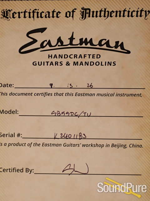 Eastman SB55DC/TV Guitar #K2401183 — image 7