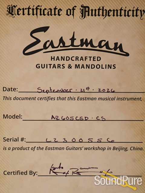 Eastman AR605CED Guitar #L2300556 — image 5