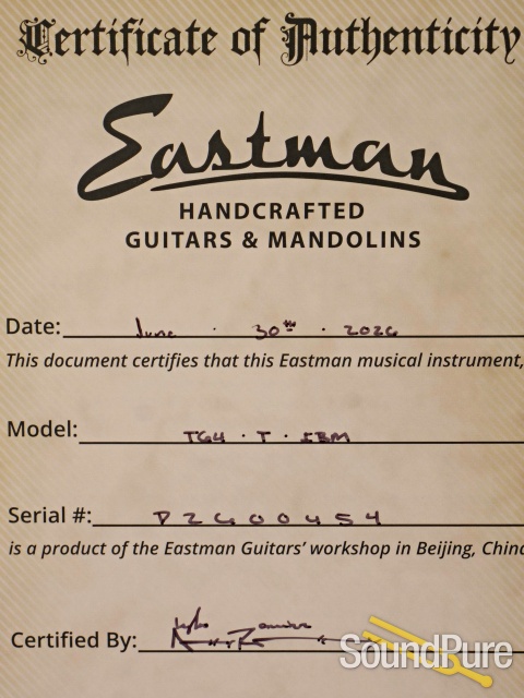 Eastman T64-T-IBM Guitar #P2600454 — image 6