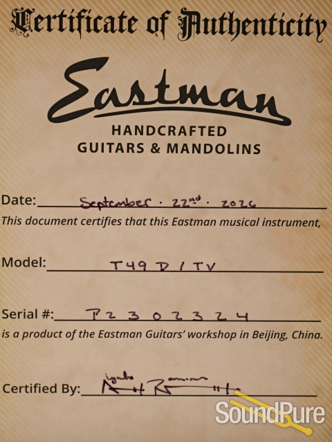 Eastman T49D/TV Guitar #P2302324 — image 7