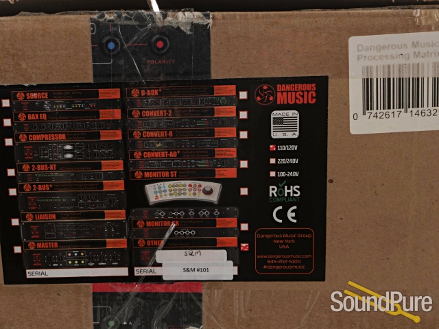 Dangerous Music Sum & Minus 20th-Anniversary LE - Used — image 3
