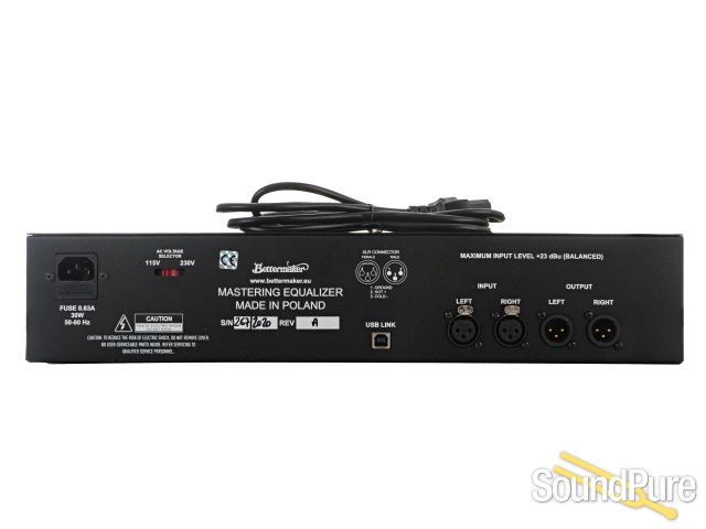Bettermaker Mastering Equalizer - Used — image 3