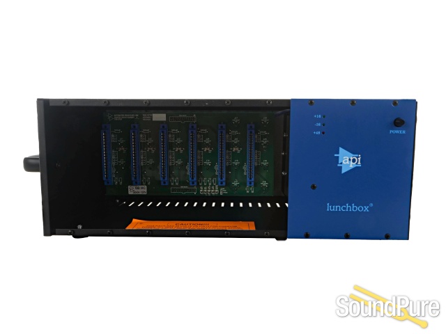 API Audio 500-6B 6 Slot 500 series Lunchbox w/ PSU - Used — image 1
