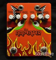 Flickinger Ampeater double sparrow fuzz pedal - orange