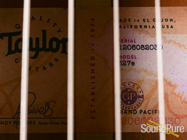 Taylor 327e Guitar #1206082030 - Used — image 10
