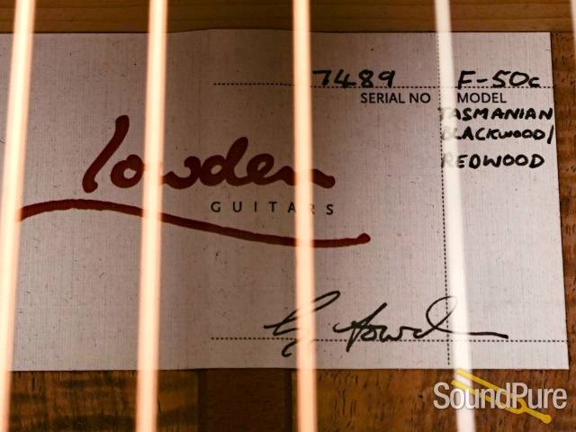 Lowden F-50C Guitar #17489 - Used — image 9