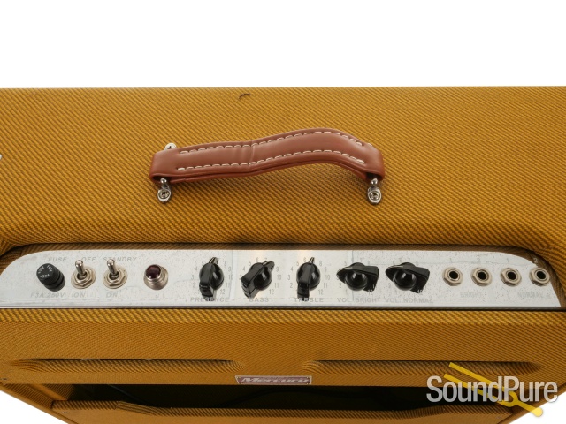 Fender 57 Tweed Twin Combo Amp #AB023948 - Used — image 3
