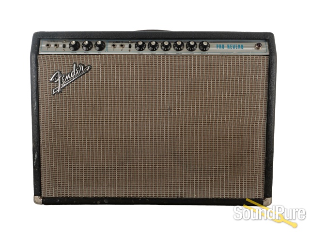 Fender Silverface Pro Reverb Combo Amp #A 02814 - Used