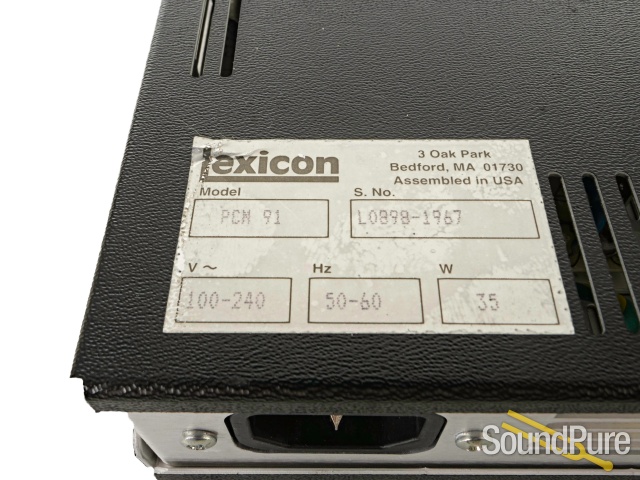 Lexicon PCM91 Reverb Processor - Used — image 3