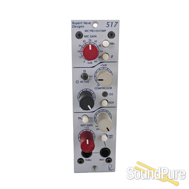 Rupert Neve Designs 517 - 500 Series DI/Pre/Comp - Used — image 1