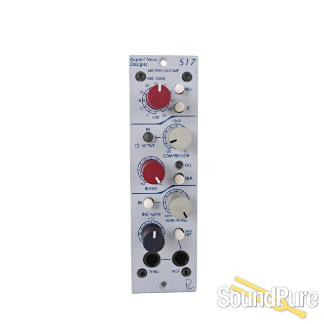 Rupert Neve Designs 517 - 500 Series DI/Pre/Comp - Used