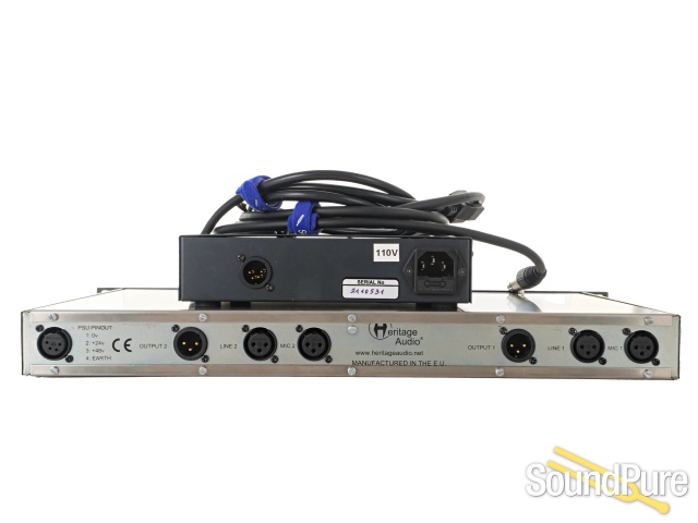 Heritage Audio DMA-73 Stereo Mic Preamp - Used — image 3