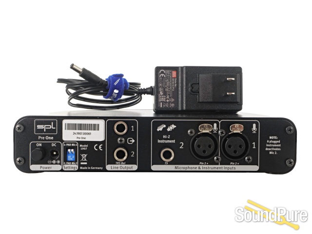 SPL Pre One Dual Channel Mic Preamp - Used — image 3