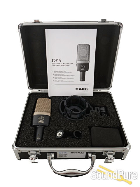 AKG C314 Condensor Mic - Used — image 5