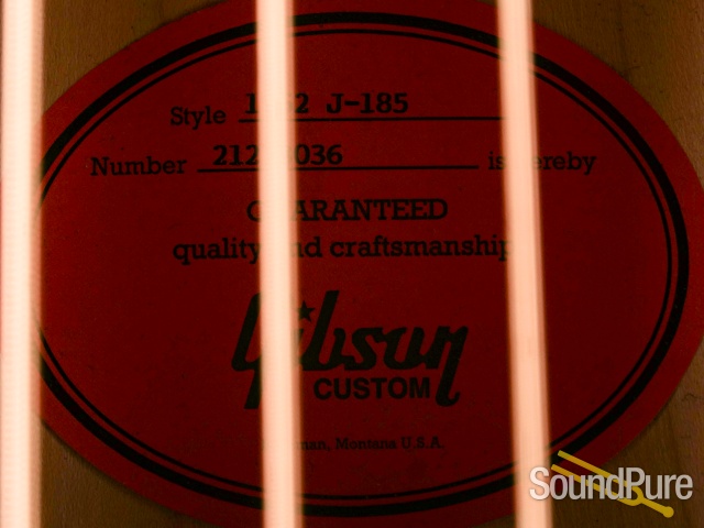 Gibson Custom Shop ‘52 J-185 Reissue Guitar #21273036 - Used — image 7