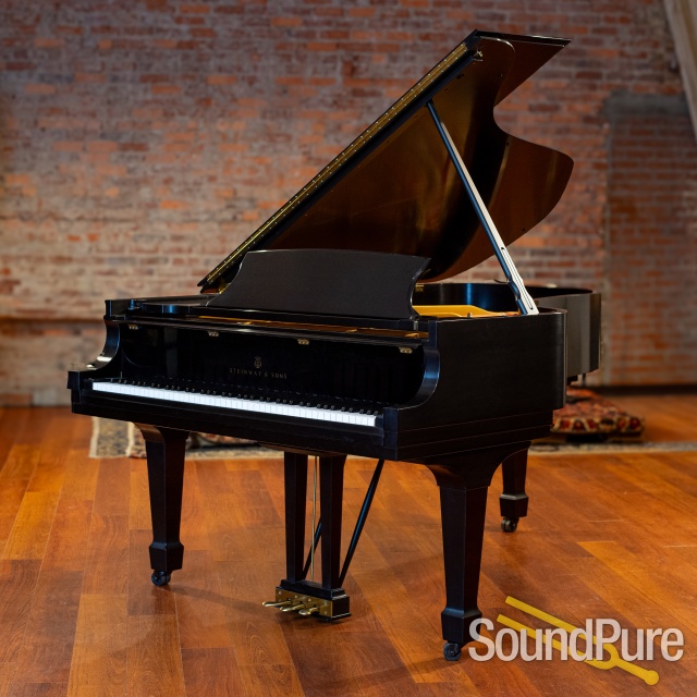 2013 Steinway & Sons Model B New York - Satin Ebony Piano — image 1