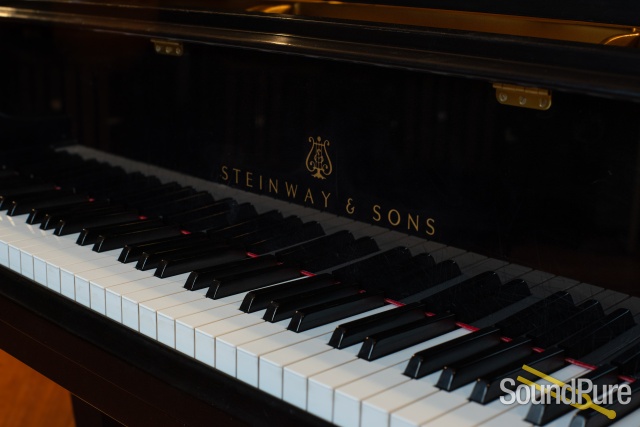 2013 Steinway & Sons Model B New York - Satin Ebony Piano — image 8