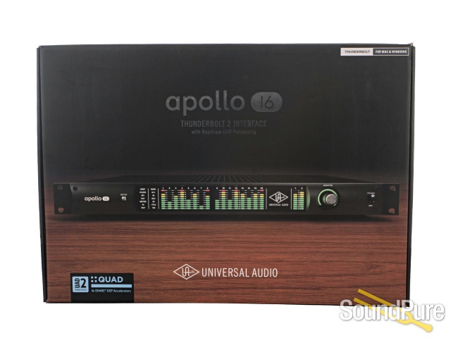 Universal Audio Apollo 16 MkII Quad Thunderbolt 2 - Used — image 2