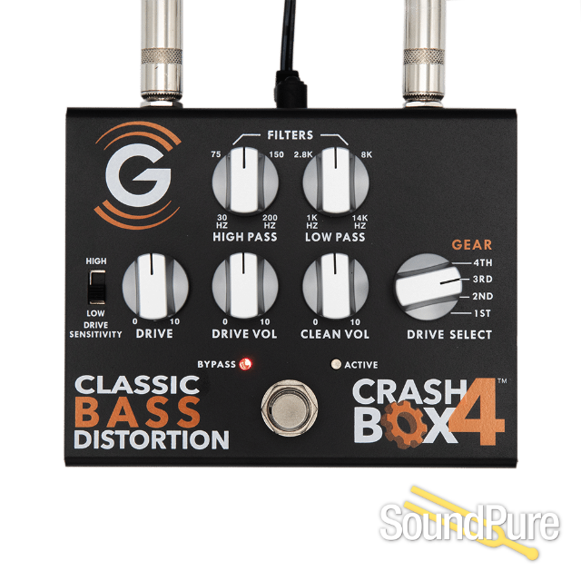 Genzler Crash Box 4 Classic Bass Distortion Pedal — image 2