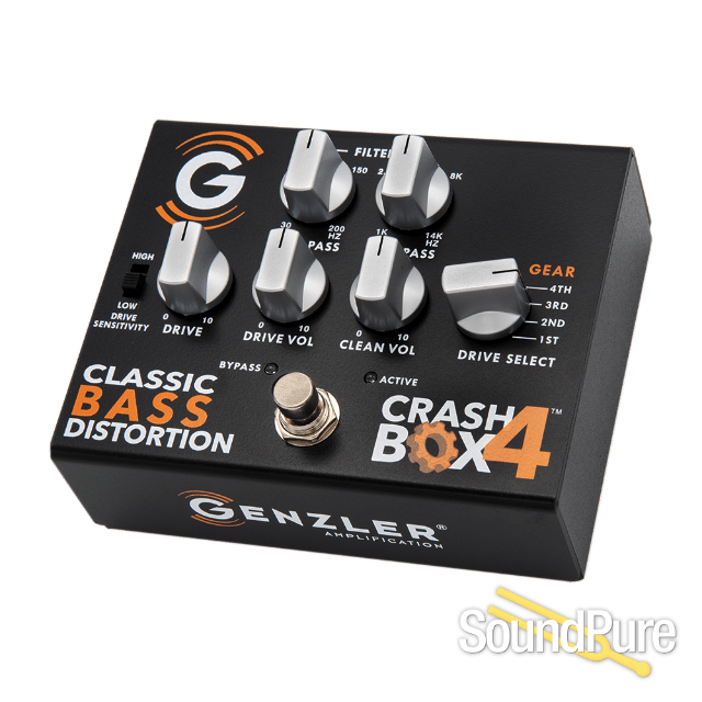 Genzler Crash Box 4 Classic Bass Distortion Pedal