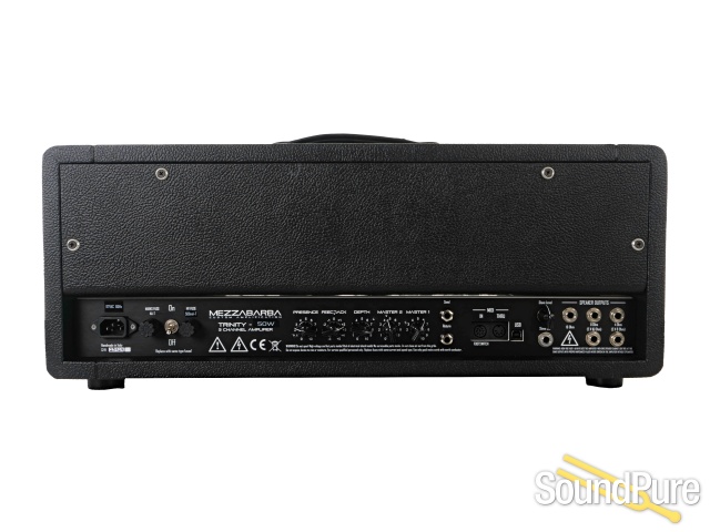 Mezzabarba Trinity 50w Amp Head #251678 - Used — image 2