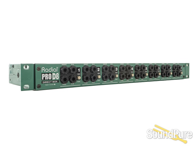 Radial Engineering ProD8 rack mount direct box - Used — image 2