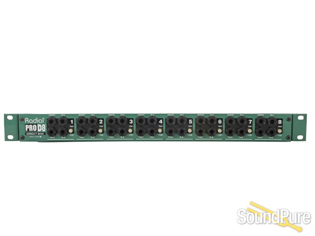 Radial Engineering ProD8 rack mount direct box - Used