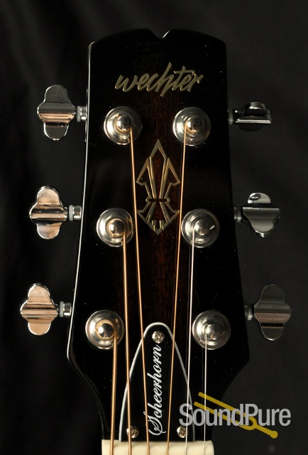 Wechter RS-6610F Round Neck Resonator Vintage Burst — image 10