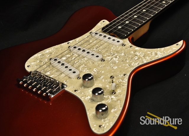Grosh T & S Candy Apple Red Electric Guitar - Used — image 5