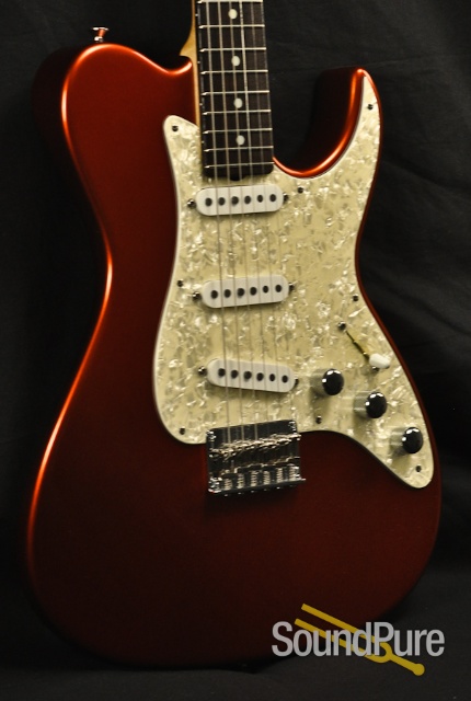 Grosh T & S Candy Apple Red Electric Guitar - Used — image 8