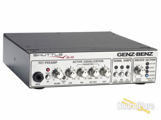 Genz Benz Shuttle 3.0 Bass Amplifier Head — image 1