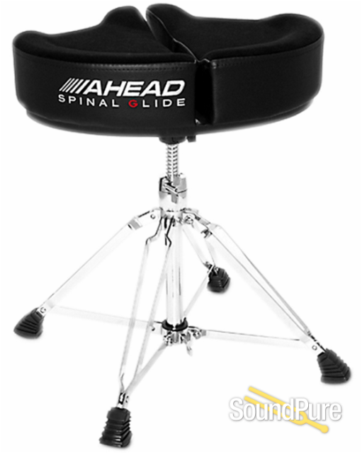 Ahead Spinal G Drum Throne Black Top