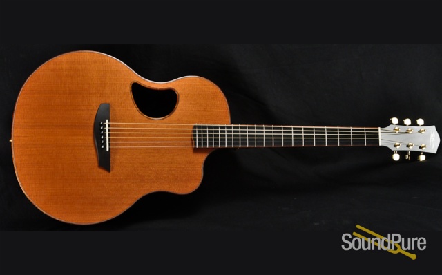 McPherson 4.5 East Indian Rosewood/Redwood Acoustic Guitar — image 2