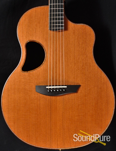 McPherson 4.5 East Indian Rosewood/Redwood Acoustic Guitar — image 4